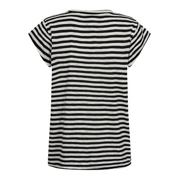 Liberté - Ulla Stripe T-shirt - Black White